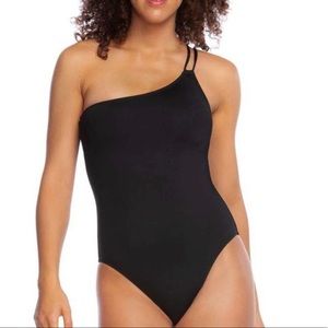 La Blanca Island Goddess One Shoulder One Piece